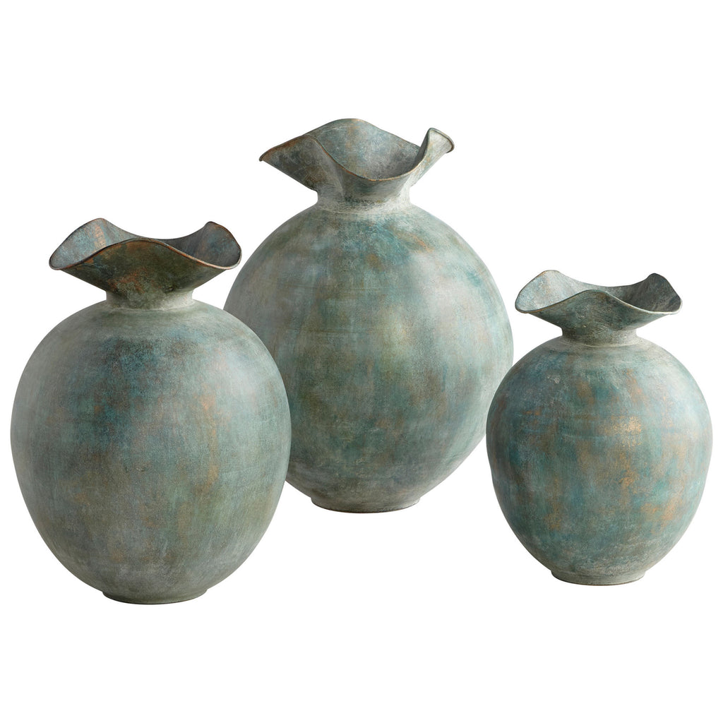 Pluto Vase - Gold Patina - Medium | Cyan Design