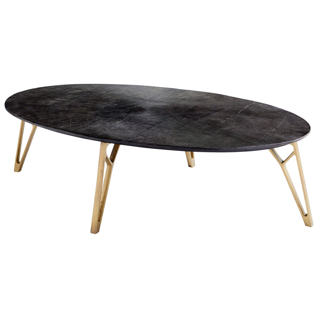 Quartette Coffee Table - Bronze And Brass | Cyan Design