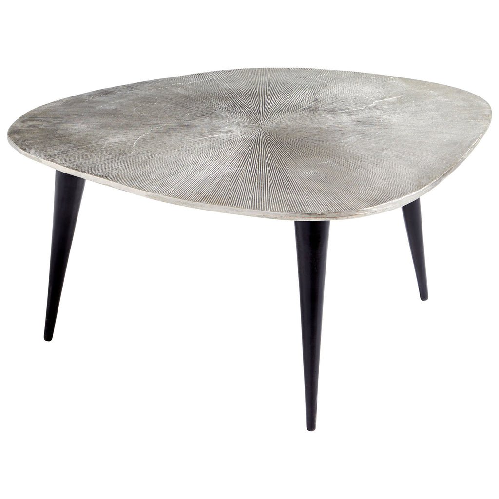 Triata Coffee Table - Raw Nickel And Bronze | Cyan Design