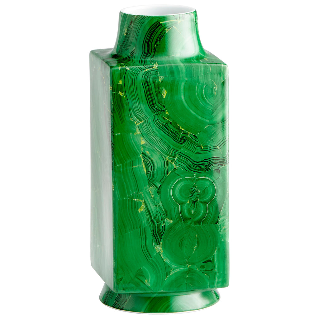 Jaded Vase - Malachite - Small | Cyan Design