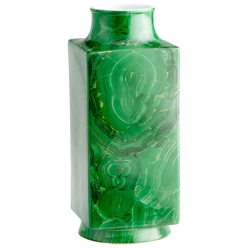 Jaded Vase - Malachite - Large | Cyan Design