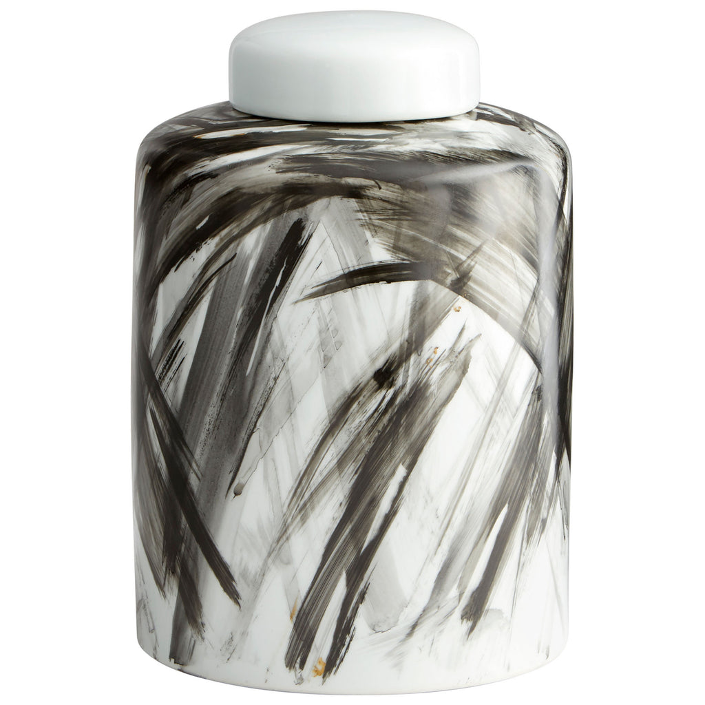 Pollock Container - Black And White - Small | Cyan Design