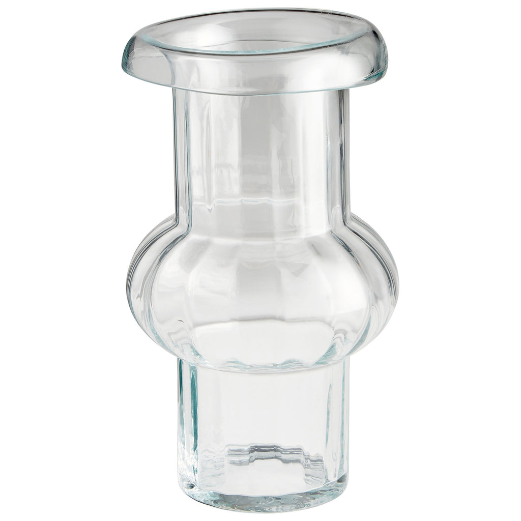 Hurley Vase - Clear - Small | Cyan Design