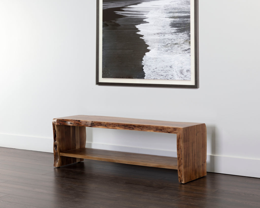 Ridge Bench - Natural | Sunpan Furniture - 109709