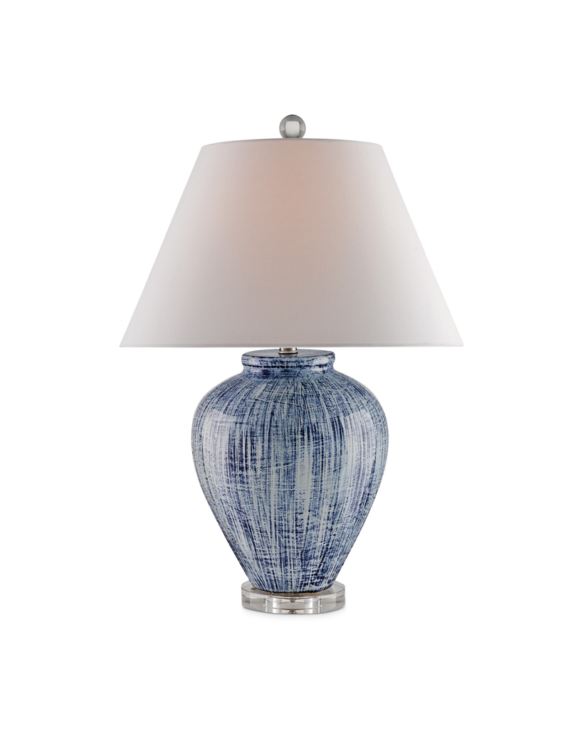 Currey & Co Malaprop Blue Table Lamp | 6224