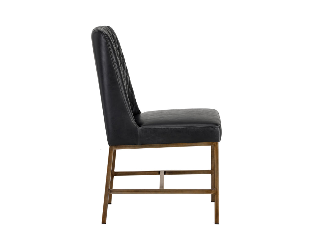 Leighland Dining Chair - Coal Black | Sunpan Furniture - 104910