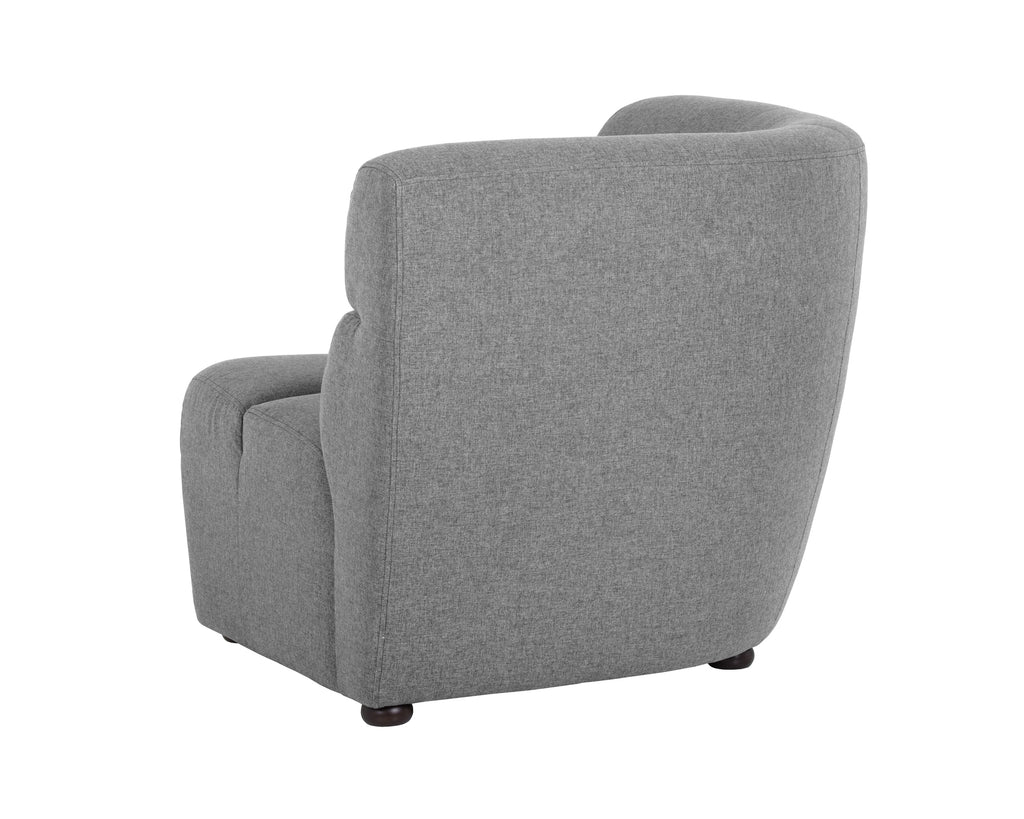 Cornell Modular - Corner Chair - Polo Club Kohl Grey | Sunpan Furniture - 103504