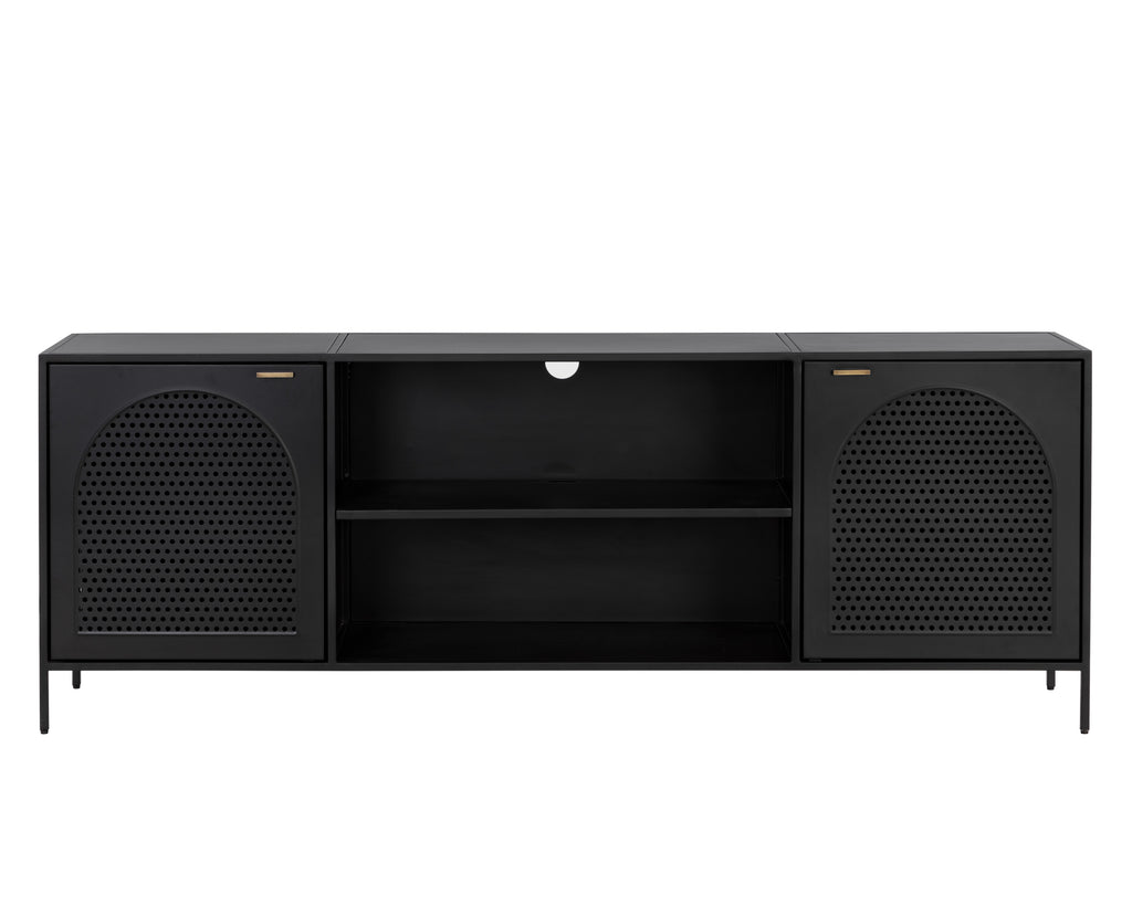 Aziza Media Console And Cabinet | Sunpan Furniture - 109625