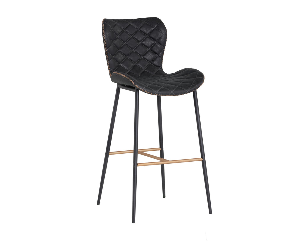 Lyla Barstool - Antique Black | Sunpan Furniture - 104031