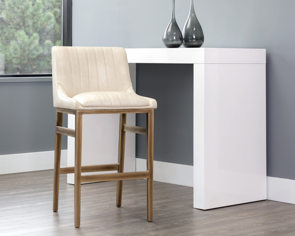 Halden Barstool - Bravo Cream | Sunpan Furniture - 104971