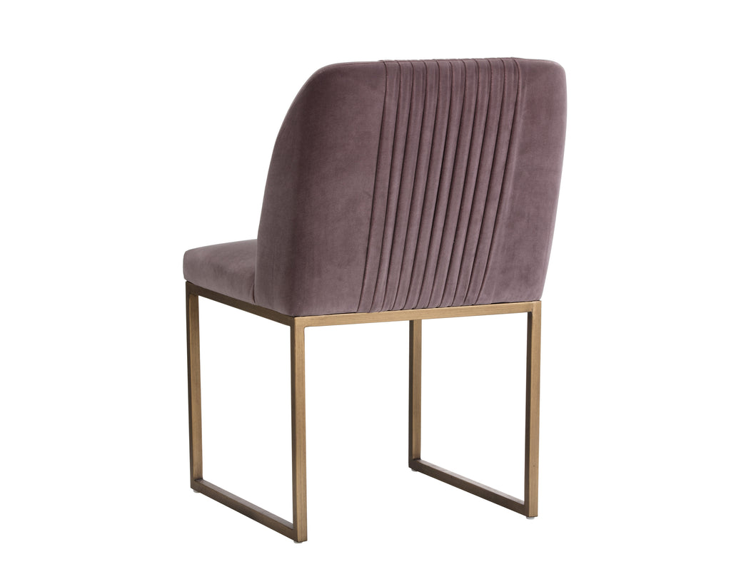 Nevin Dining Chair - Blush Purple | Sunpan Furniture - 104343