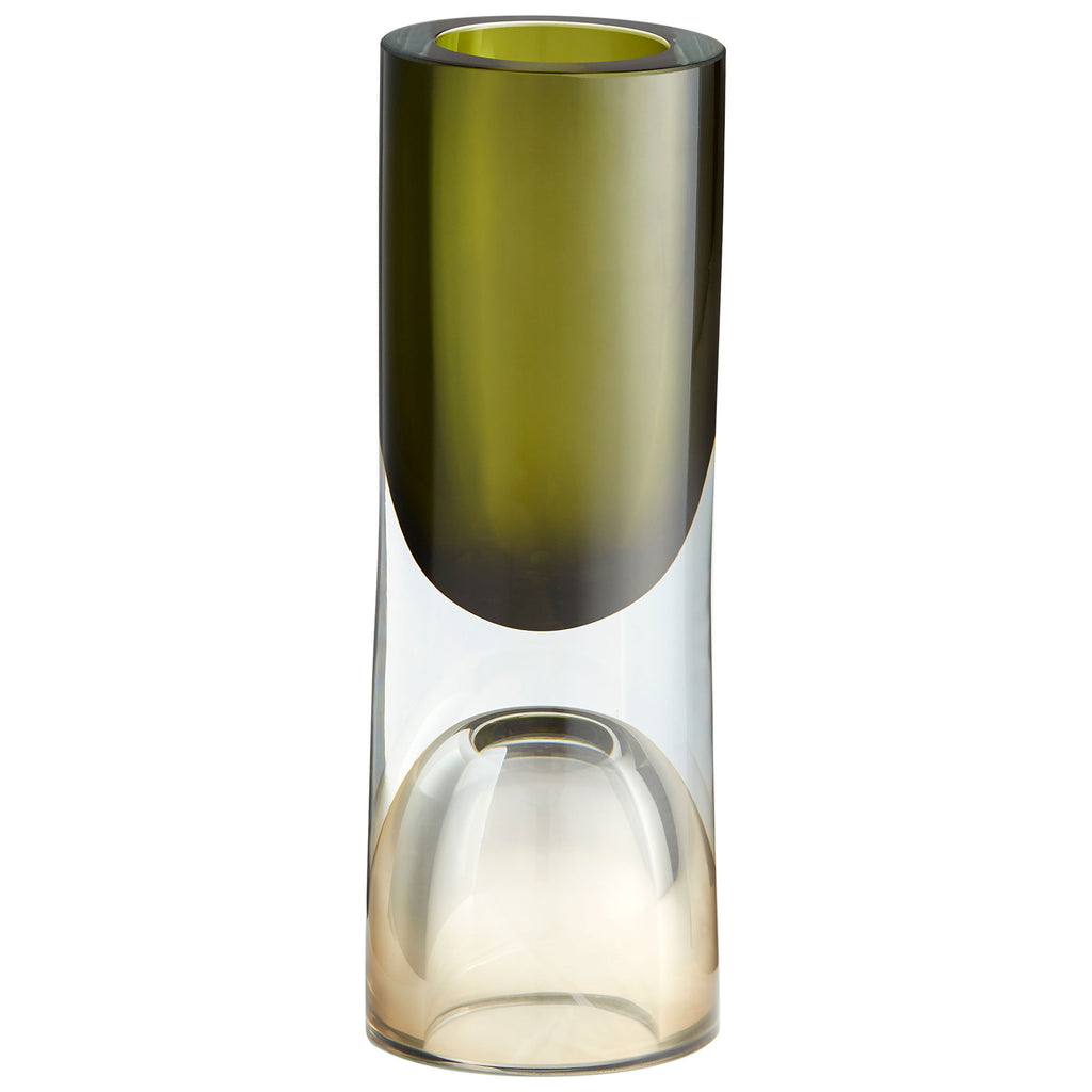 Majeure Vase - Brown And Green - Medium | Cyan Design