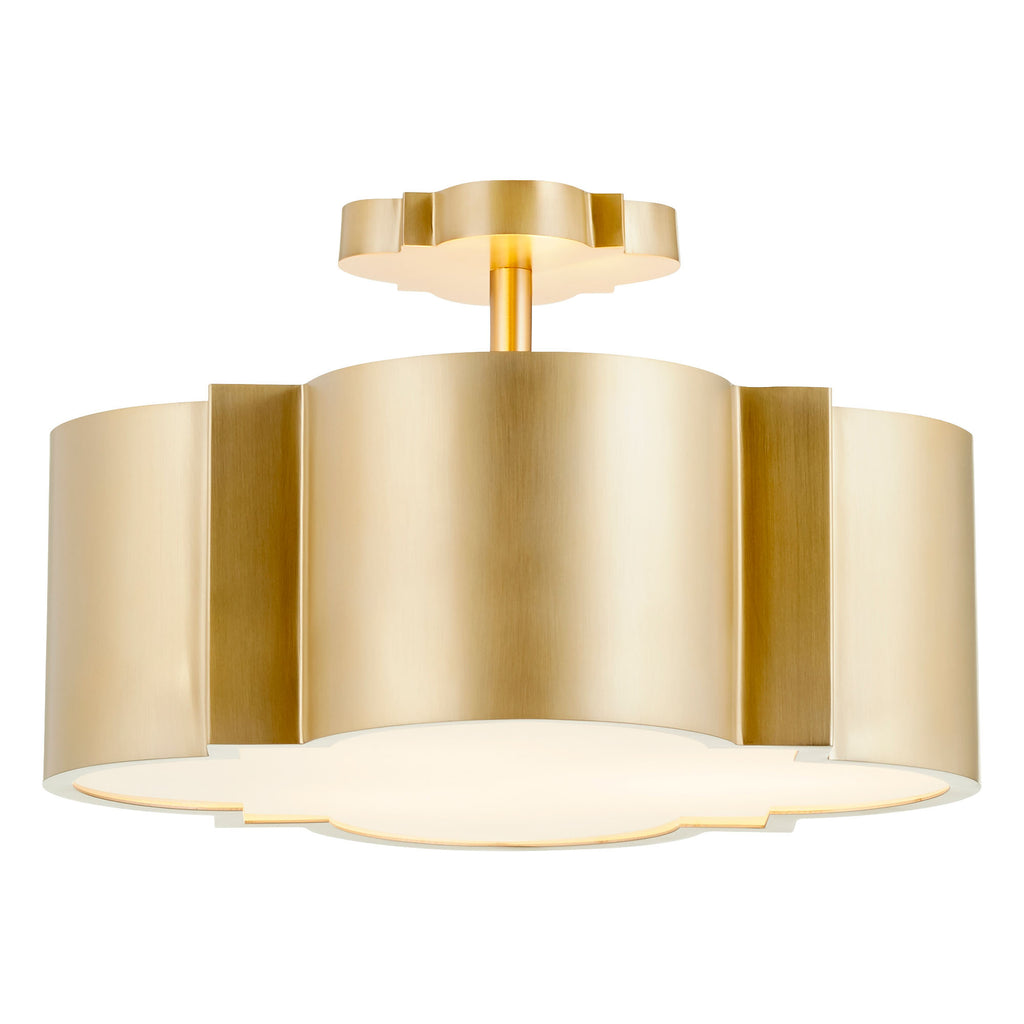 Wyatt Dual Mount 3-Light - Aged Brass - Medium | Cyan Design