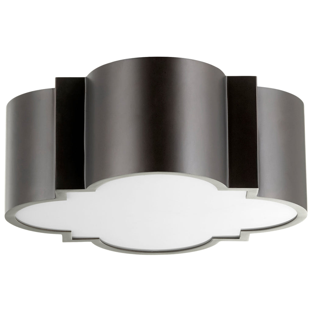 Wyatt Ceiling Mount 2-Light - Black - Large | Cyan Design