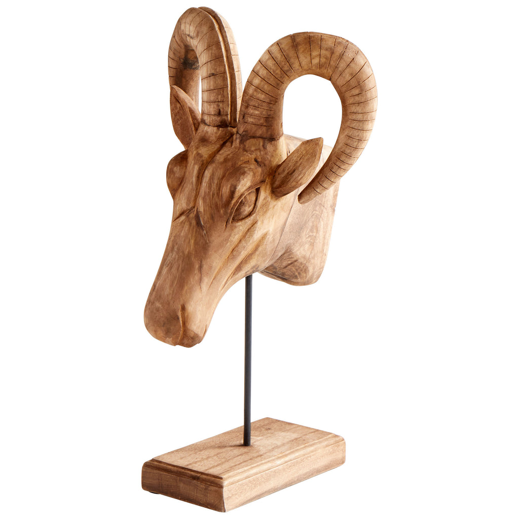 Ibex Sculpture - Natural | Cyan Design