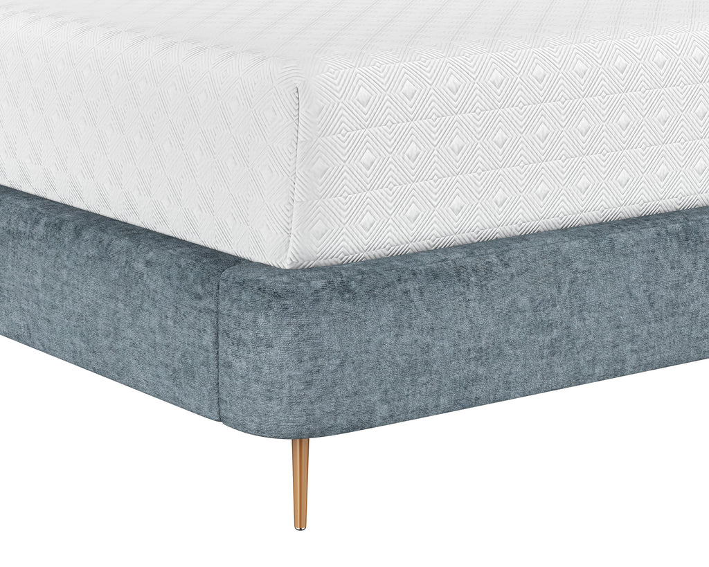 Tierra Bed - Queen - Bergen French Blue | Sunpan Furniture - 110345