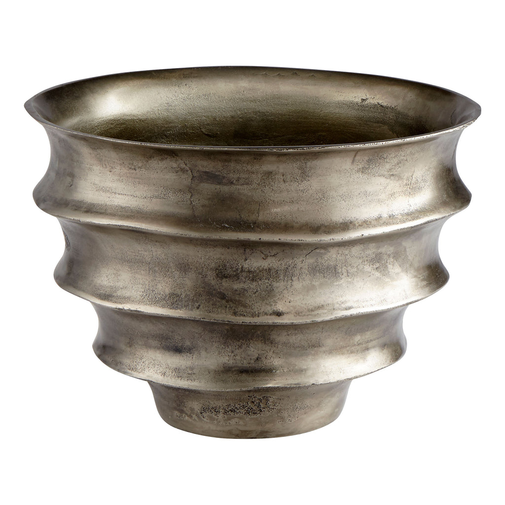 Spirula Planter - Pewter | Cyan Design