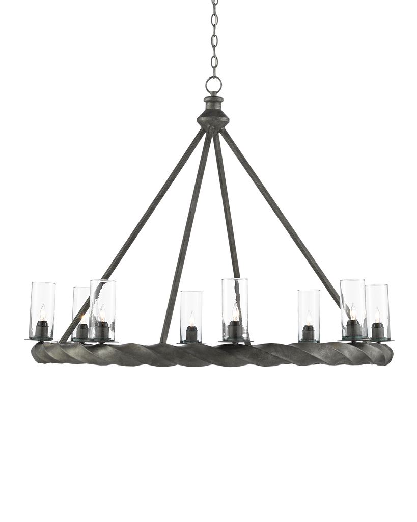 Currey & Co Orson Black Chandelier | 9000-0511