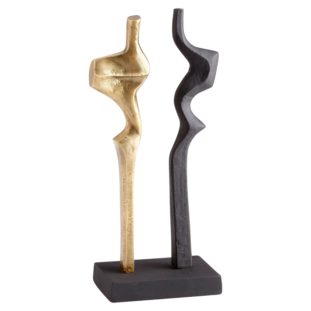 Britons Sculpture - Antique Brass And Black | Cyan Design