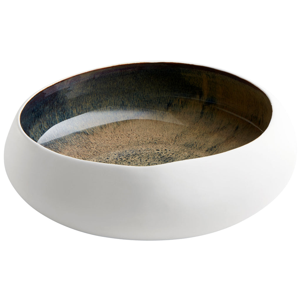 Android Bowl - White And Oyster - Medium | Cyan Design