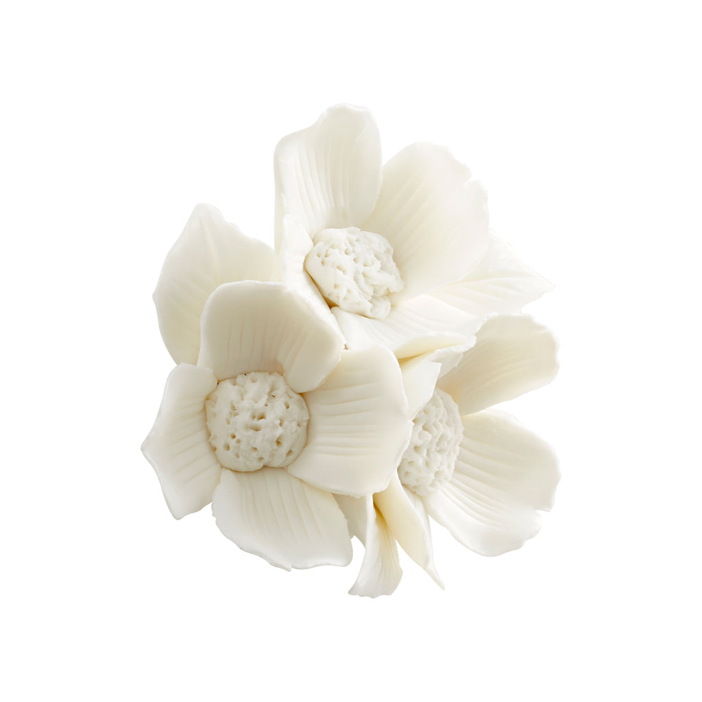 Flower Wall Decor - White | Cyan Design