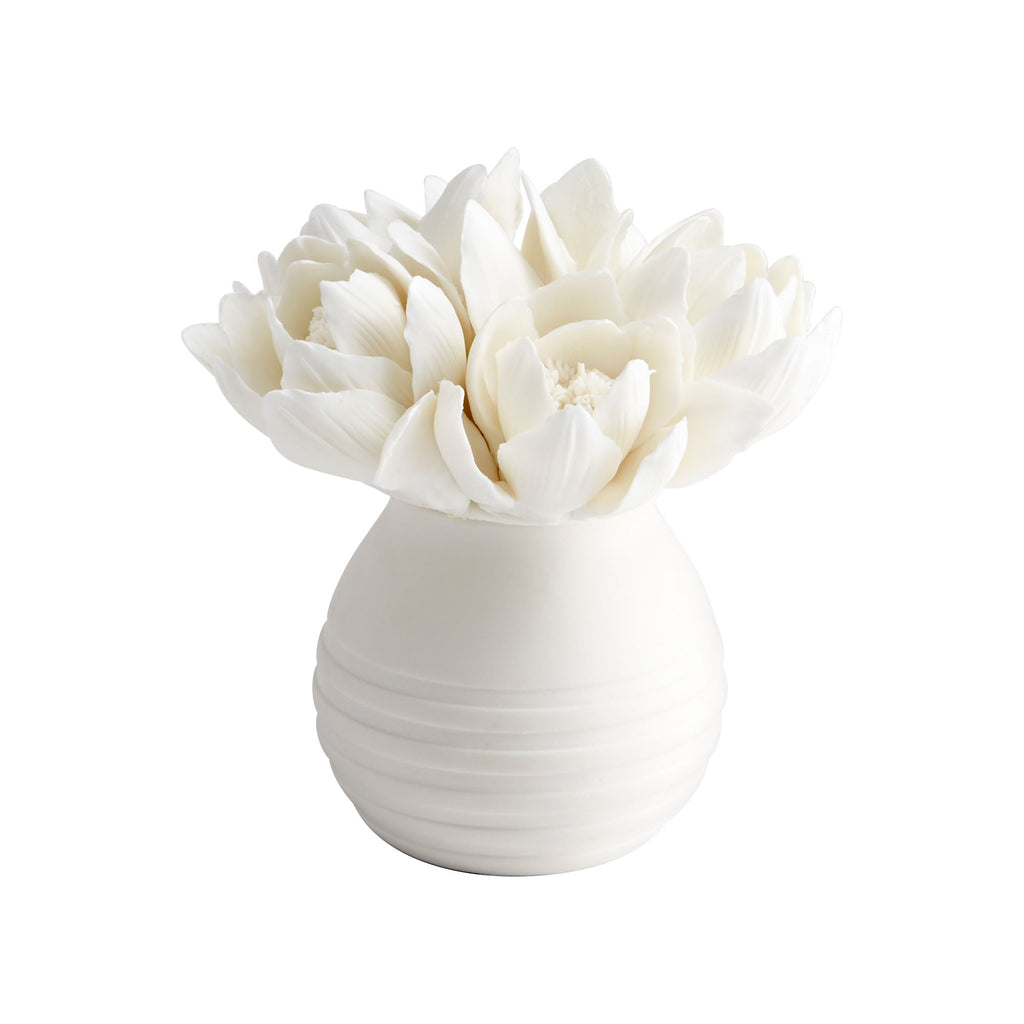 Blooming Fleur Sculpture - White | Cyan Design