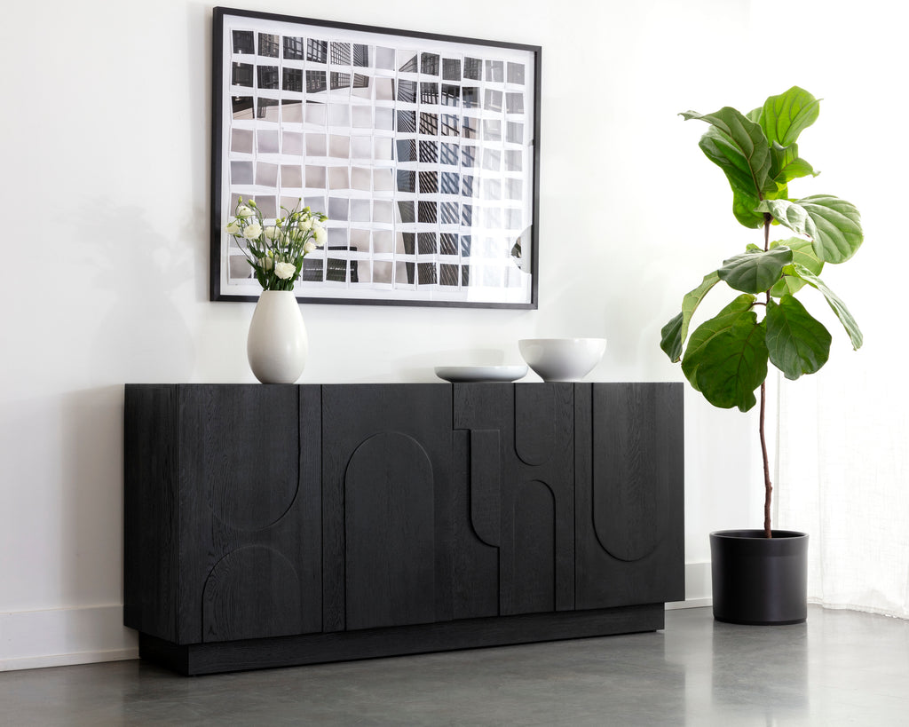 Cove Sideboard - Black | Sunpan Furniture - 111419