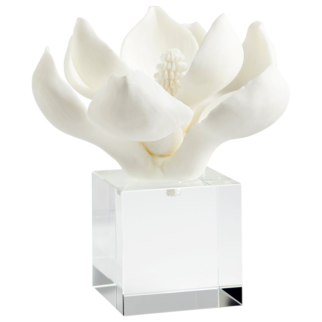 Oleander Sculpture - White - Small | Cyan Design