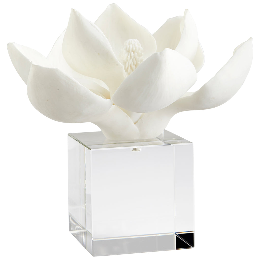 Oleander Sculpture - White - Medium | Cyan Design