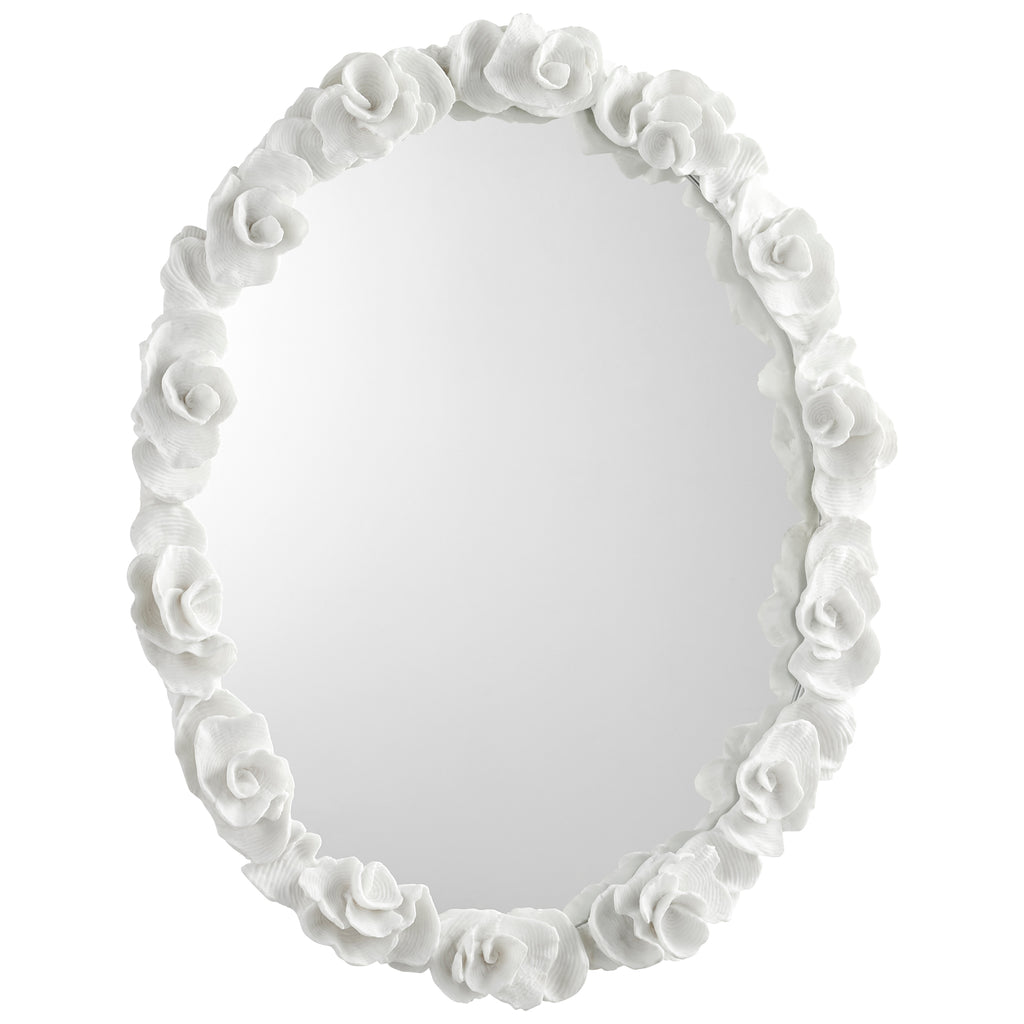 Gardenia Mirror - White | Cyan Design