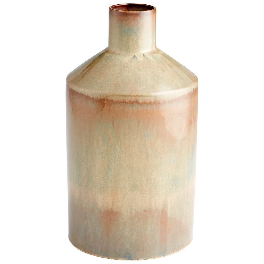 Marbled Dreams Vase - Olive Glaze - Medium | Cyan Design