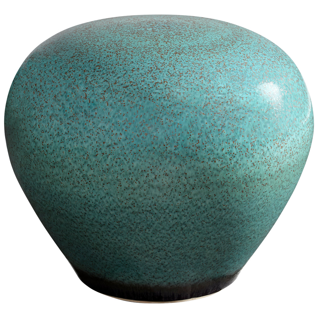 Native Gloss Stool - Turquoise Glaze | Cyan Design