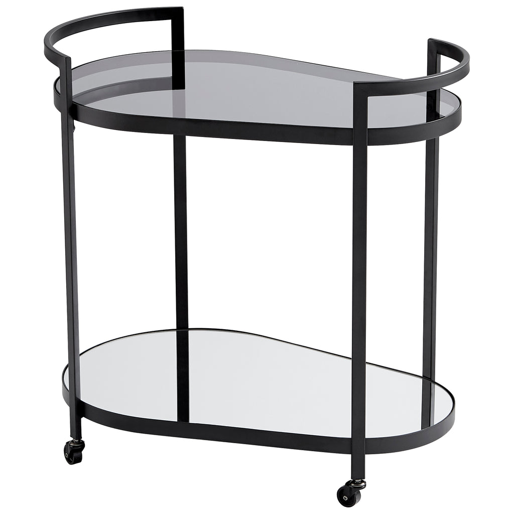 Cosmo Bar Cart - Black - Small | Cyan Design