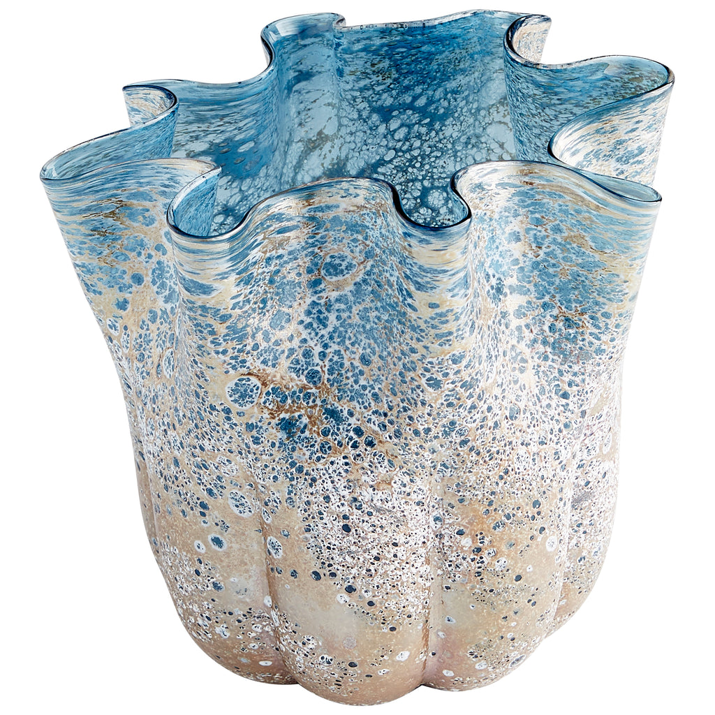 Meduse Vase - Blue - Medium | Cyan Design