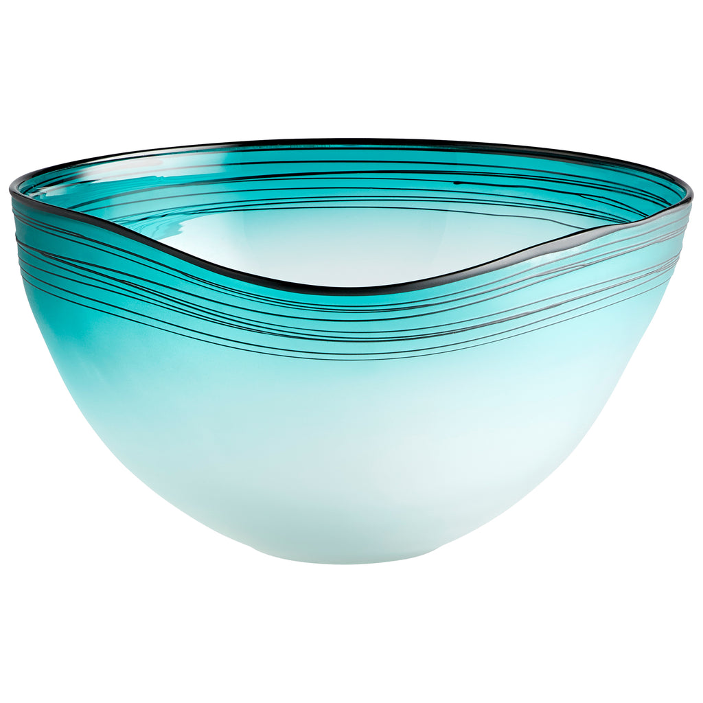 Kapalua Bowl - Blue And White | Cyan Design