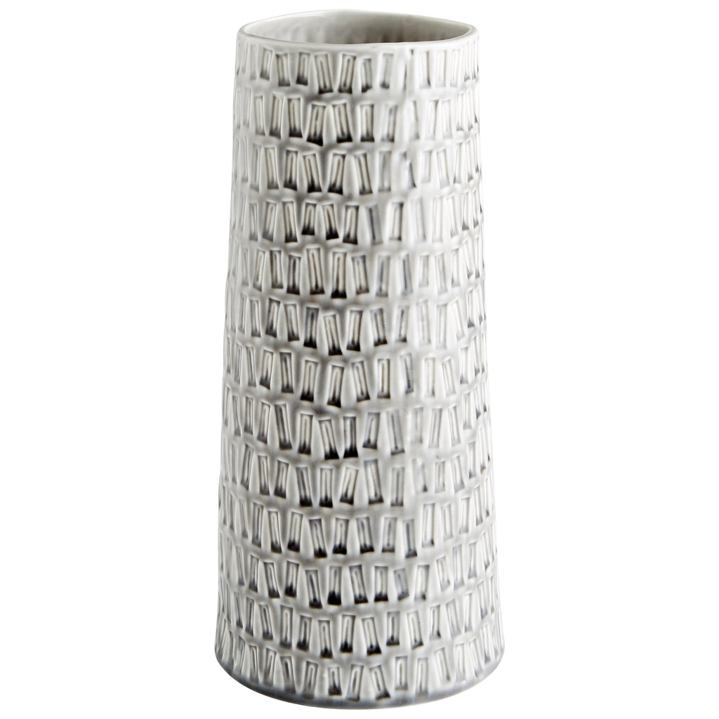 Somerville Vase - Oyster Silver - Medium | Cyan Design