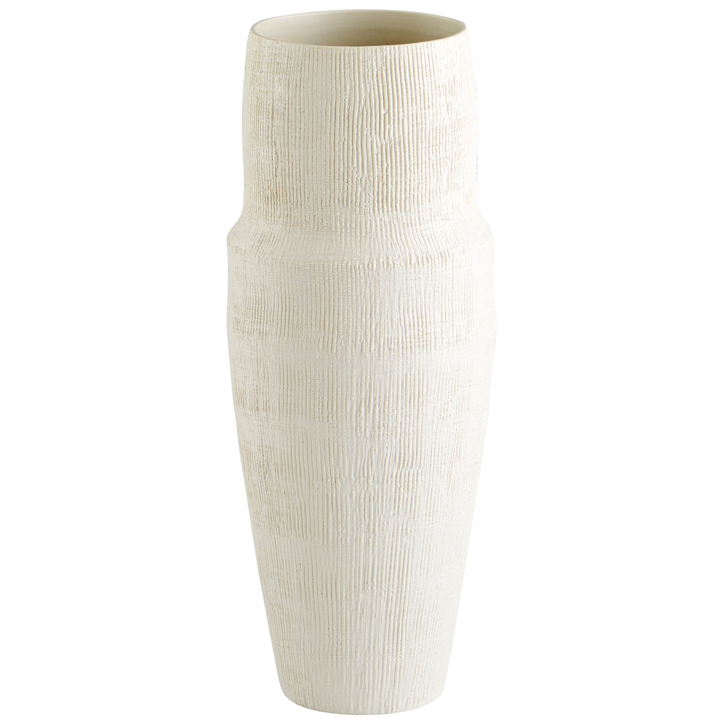 Leela Vase - White - Small | Cyan Design