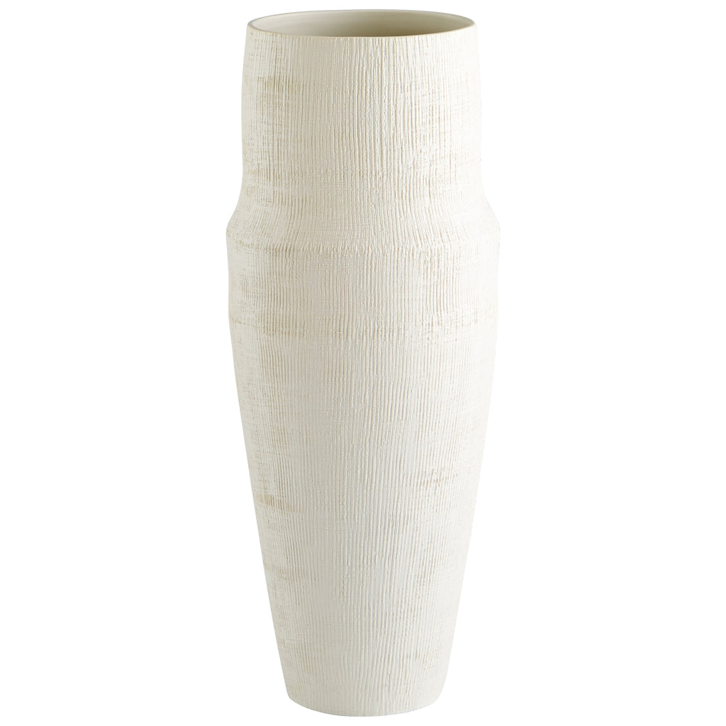 Leela Vase - White - Large | Cyan Design