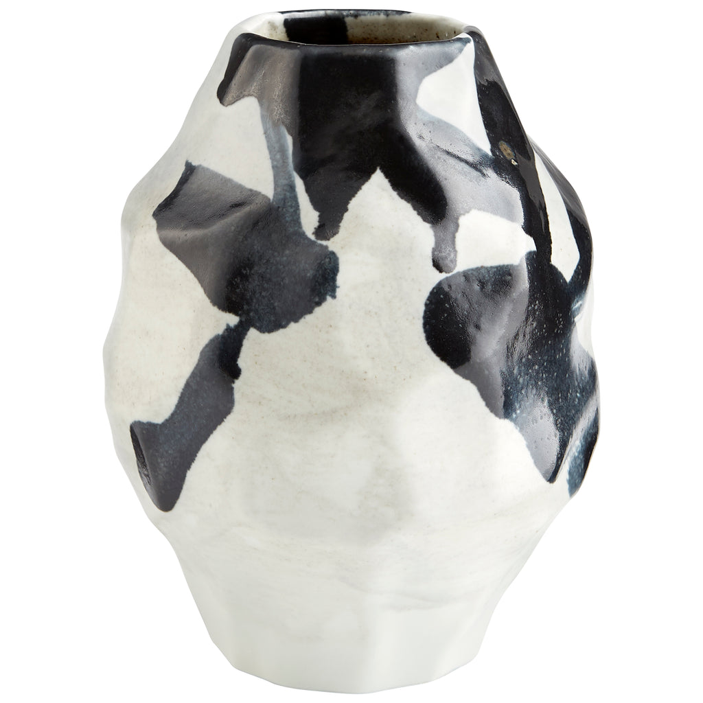 Mod Vase - Black And White - Small | Cyan Design