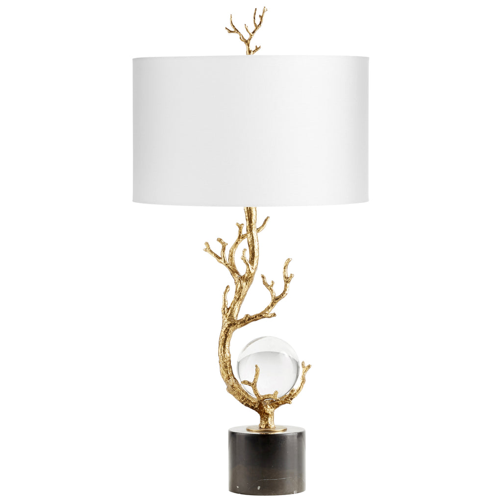 Autumnus Table Lamp - Gold Leaf | Cyan Design