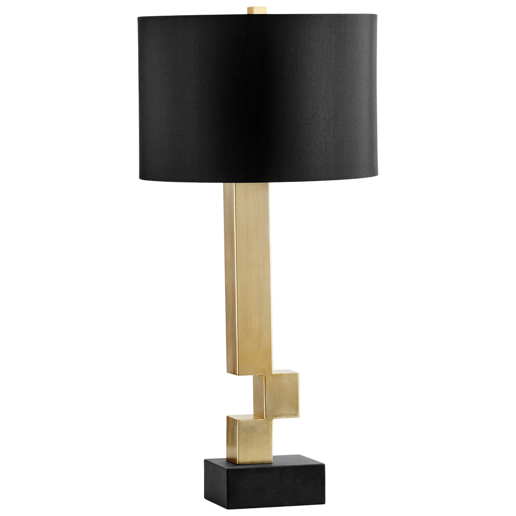 Rendezvous Table Lamp - Black And Gold | Cyan Design