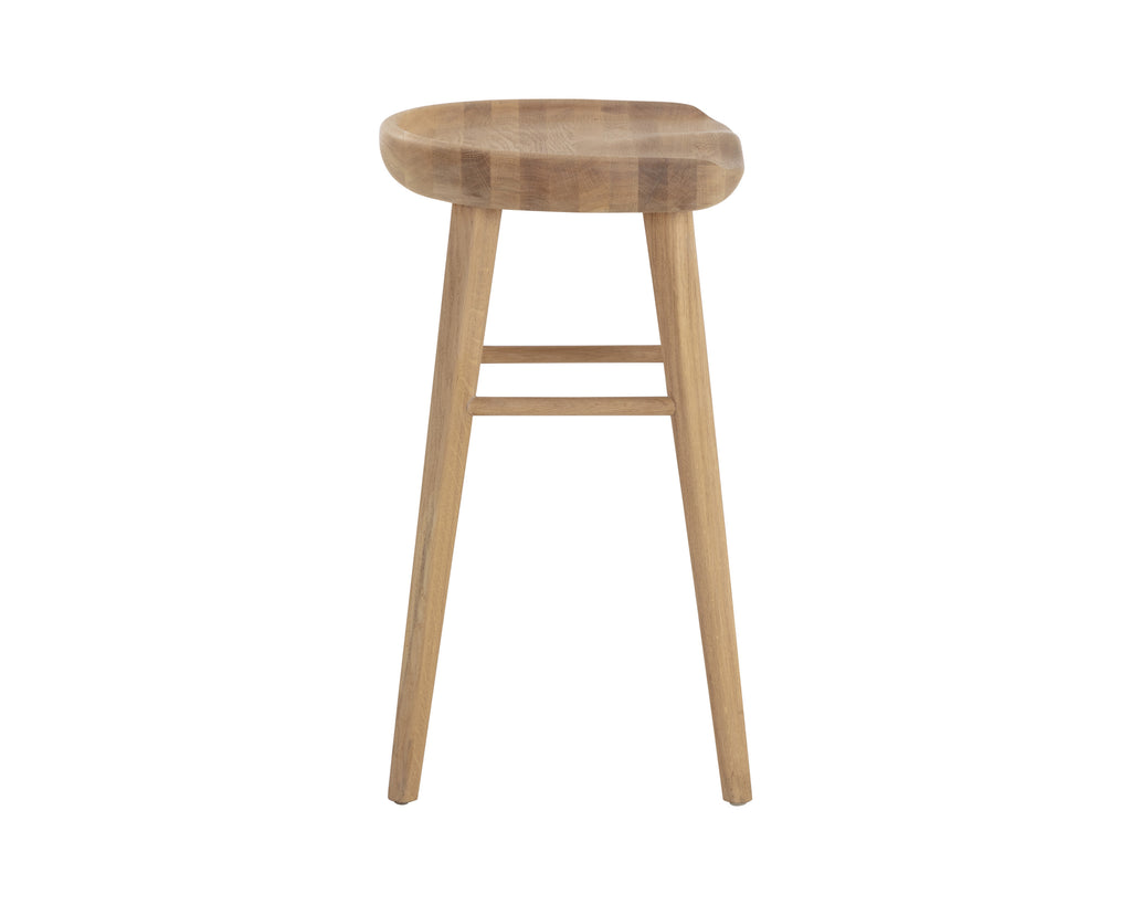 Dominic Counter Stool - Light Oak | Sunpan Furniture - 110044