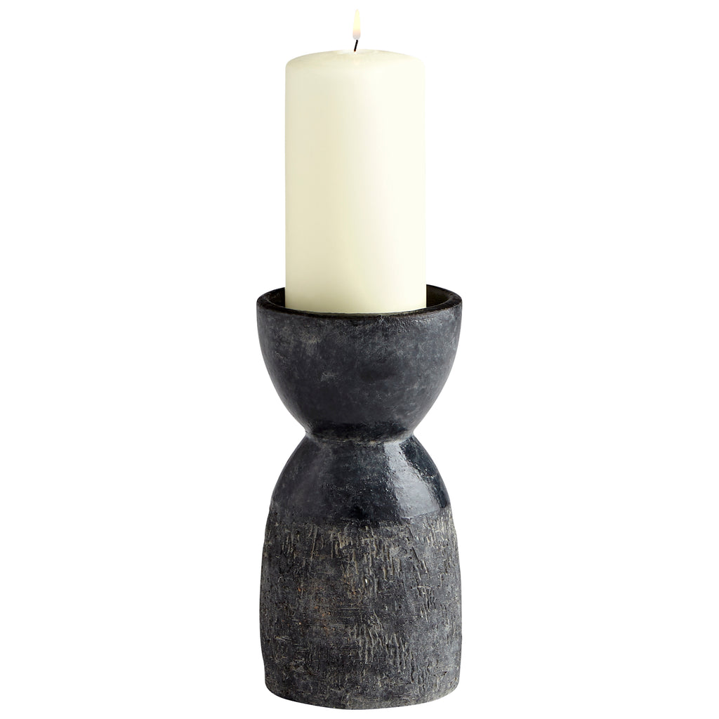 Escalante Candleholder - Black - Large | Cyan Design