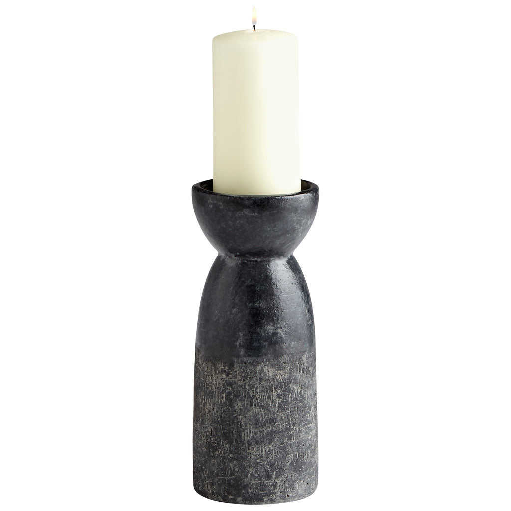 Escalante Candleholder - Black - Small | Cyan Design