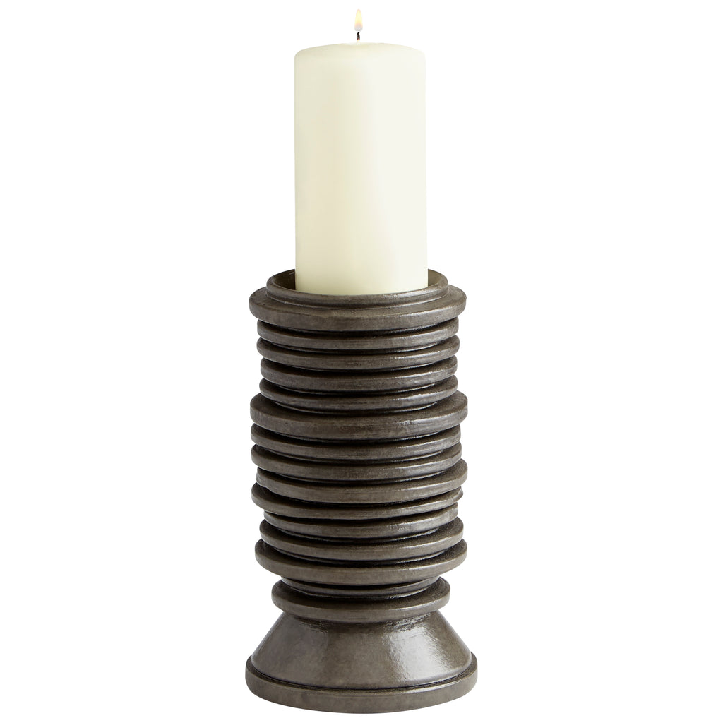 Provo Candleholder - Black - Medium | Cyan Design