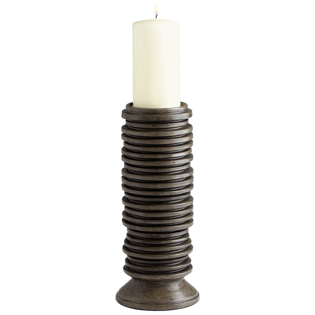 Provo Candleholder - Black - Large | Cyan Design