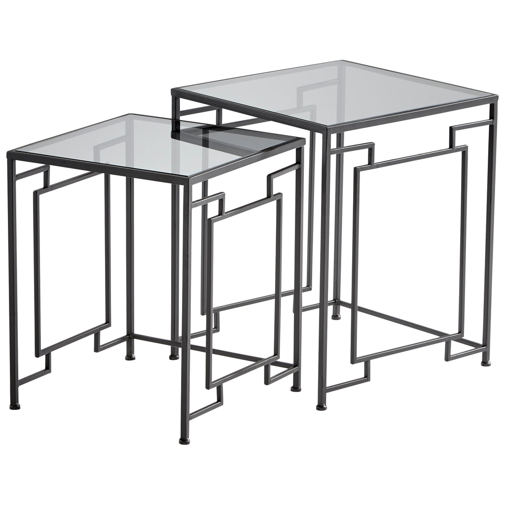 Galleria Nesting Tables - Noir | Cyan Design