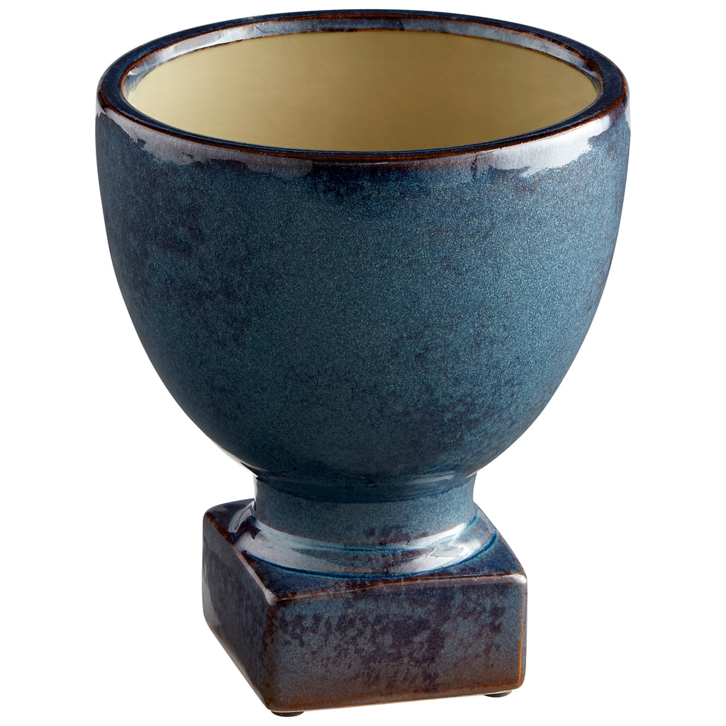 Big Sky Planter - Blue Glaze - Large | Cyan Design