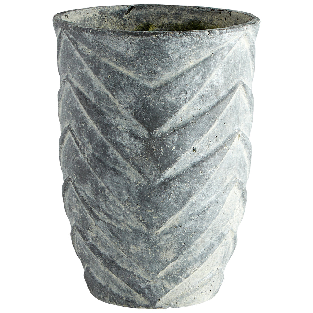 Bullard Planter - Pewter Gray - Small | Cyan Design