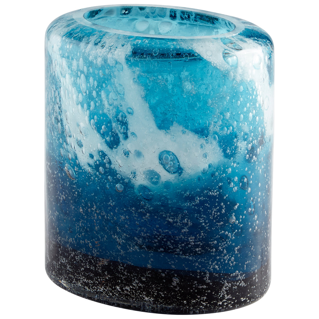 Spruzzo Vase - Blue - Small | Cyan Design